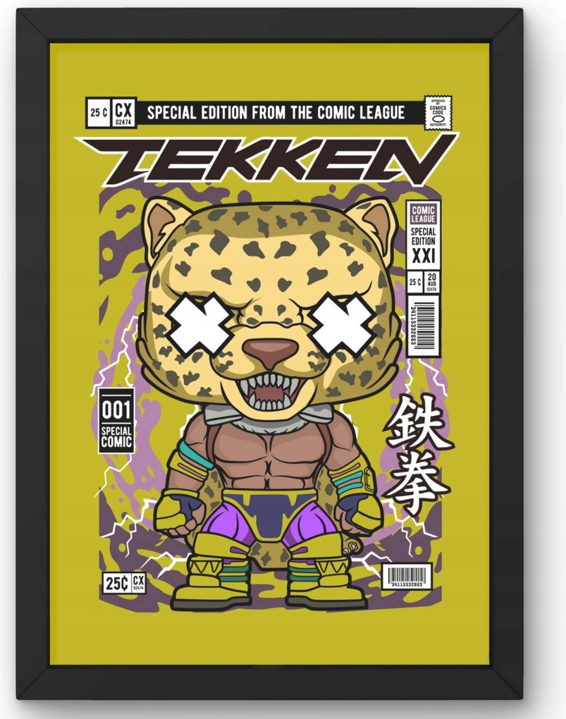 Funko King Tekken A4-es formátumú poszter