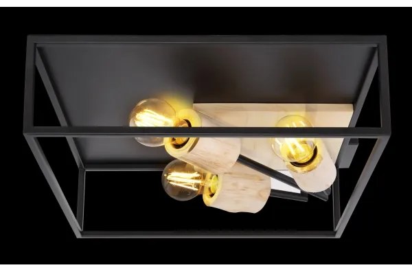 Globo 15477D1 - Mennyezeti lámpa HAGAR 3xE27/60W/230V