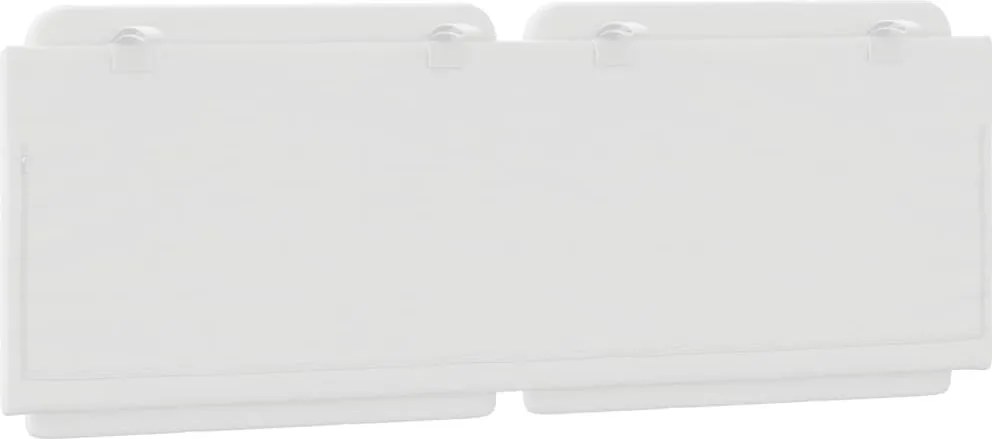 fehér műbőr fejtámla párna Zadar 140 cm