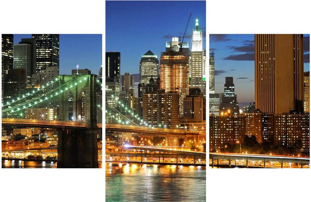 Kép - Híd New Yorkkal (90x60 cm)