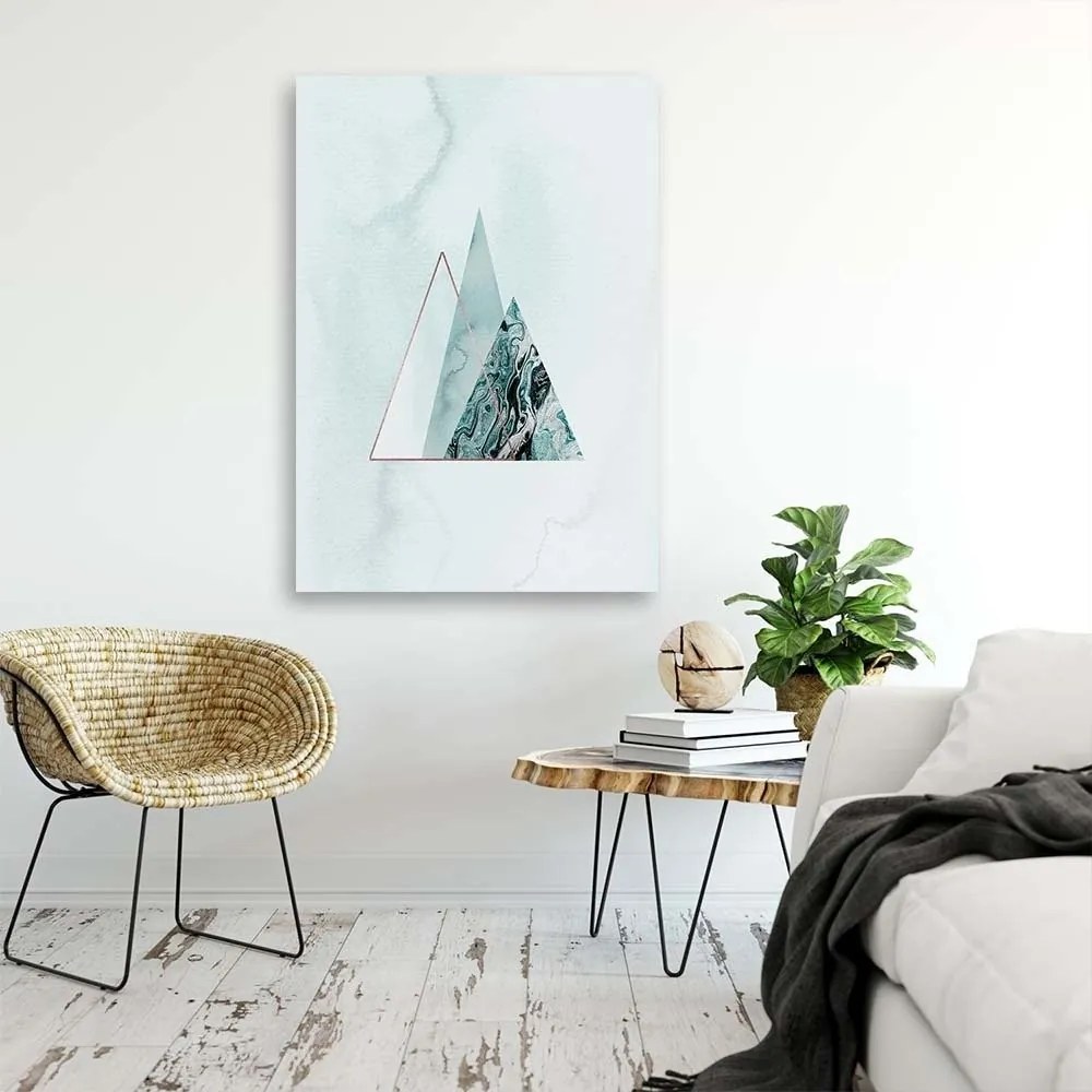 Gario Vászonkép Három minimalista háromszög - Andrea Haase Méret: 60 x 90 cm