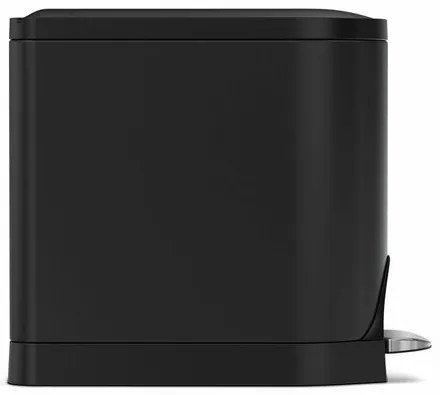 Simplehuman keskeny pedálos kosár 10 L, fekete