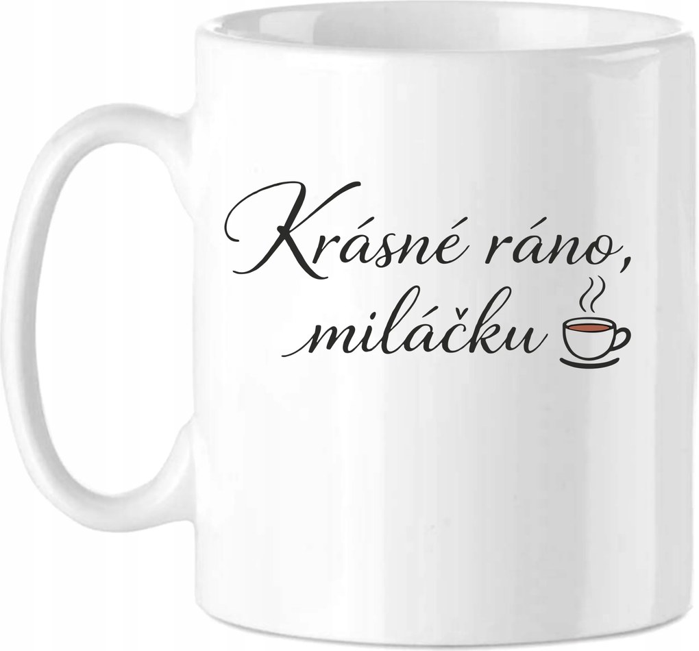 Bögre Ajándék Szép Reggel Édesem Szív Szerelem Szép napot Drágám