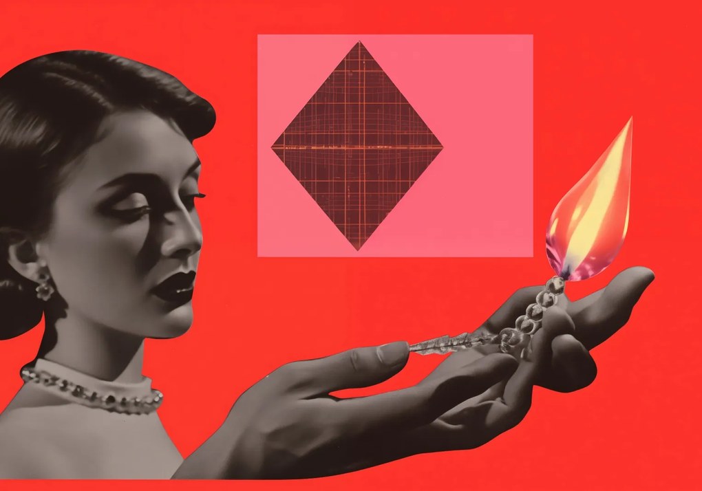 Poszter 66,5x46,5cm A valóság kiégése