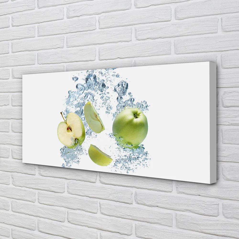Canvas képek Víz alma szeletelve 120x60 cm