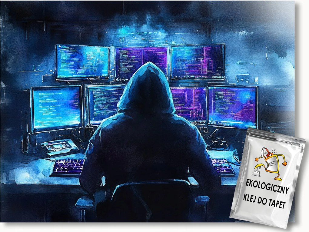 Fotótapéta Flizelina It Számítógép Program Kód Hacker Cyber 312x219 ragasztó