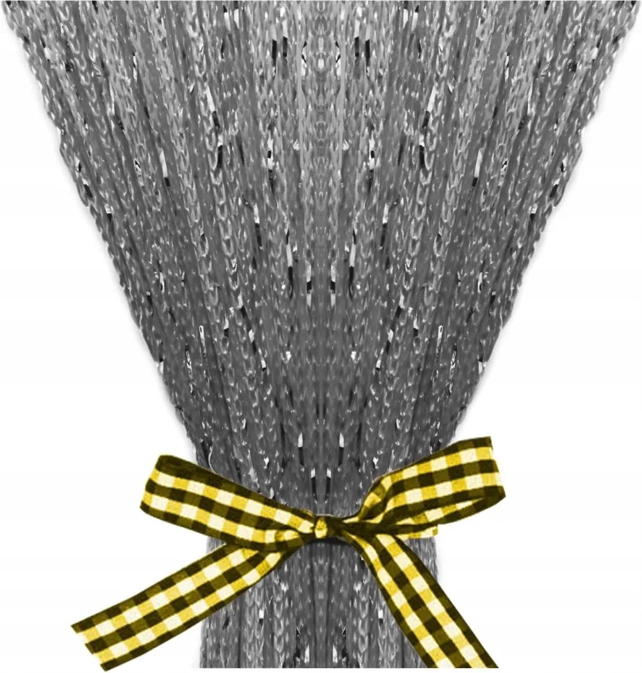 Függöny spagetti Ezüst Függönyszál 300x250 cm