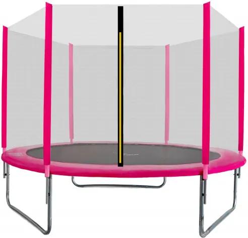 AGA SPORT TOP 250 cm trambulin - Rózsaszín