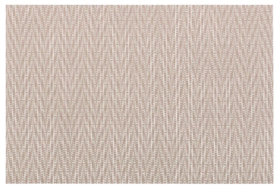 Chevron szürkésbarna tányéralátét, 45 x 30 cm - Tiseco Home Studio