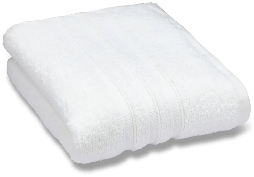 Fehér frottír pamut fürdőlepedő 90x140 cm Zero Twist – Catherine Lansfield