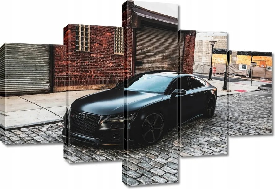 Vászonkép 100x70 Fekete Audi Rs