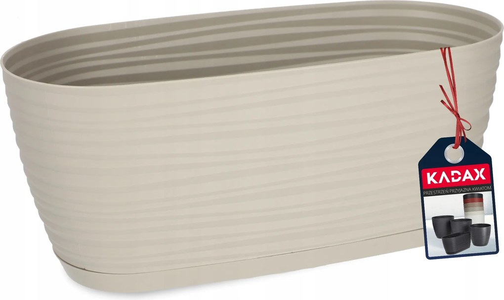 Virágtartó Állvány 27 cm Virágágyás Műanyag Szürke