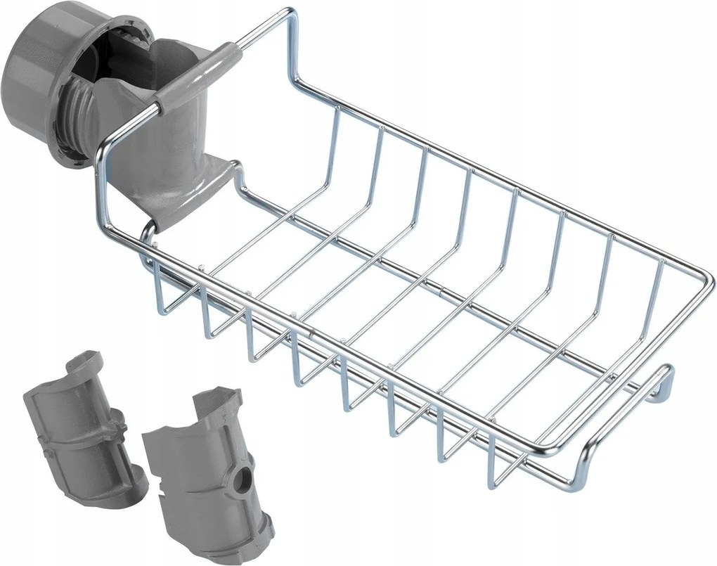 Zuhanypolc Króm Rúdhoz Rögzítve Wenko