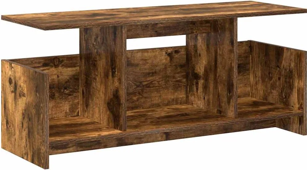 vidaXL TV állvány Füstölt tölgy 102 x 35 x 45 cm Faanyag