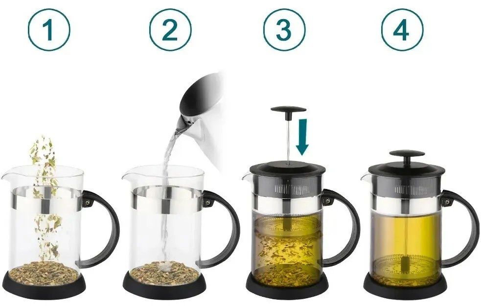 Altom francia presszó kávéhoz és teához 800 ml, 800 ml