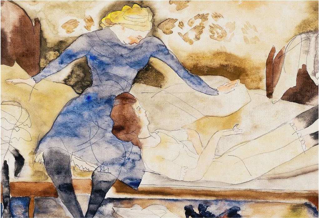 Stílusos Dekoratív Fotótapéta Flizelin Női nyugalom 152x104 Ragasztó