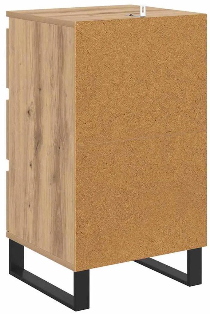 Széf fiókkal Régi fa Faanyag