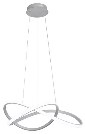 Fényerőszabályozható LED csillár kábeles függesztéssel LED/85W/230V 3000-6500K + távirányító