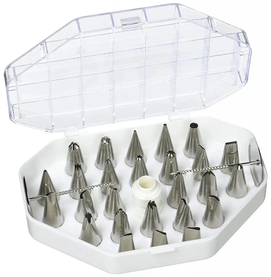 De Buyer 2114.20 díszítő készlet tortákhoz STSteel