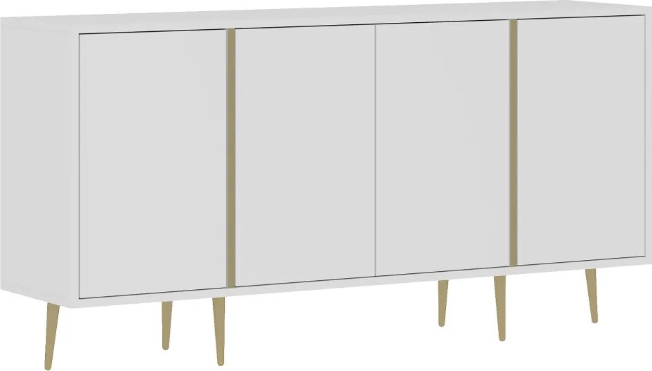 Arven komód, fehér, 150 cm