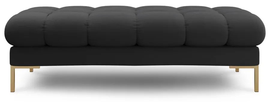 Sötétszürke párnázott pad Bali – Cosmopolitan Design