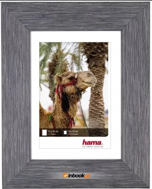 Hama Képkeret Kairo Szürke 13x18