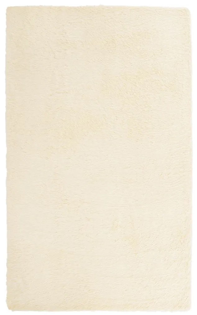 krém poliészter hosszú szálú NAVARRA bozontos szőnyeg 80x150 cm