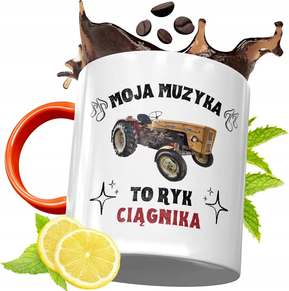 Narancssárga Bögre Gazdáknak Ajándék fényképes nyomtatással