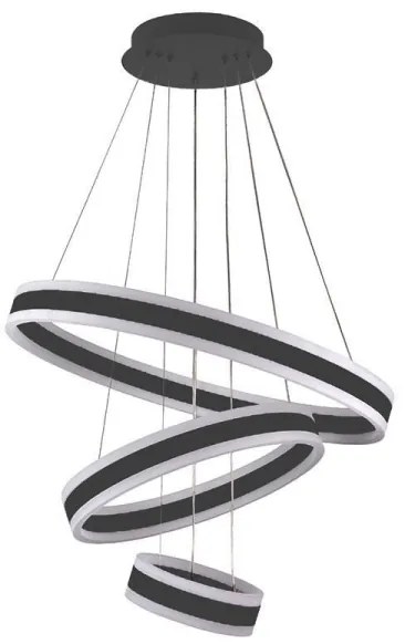 LED állítható fényerejű csillár kábellel LED/165W/230V 3000-6500K + DO