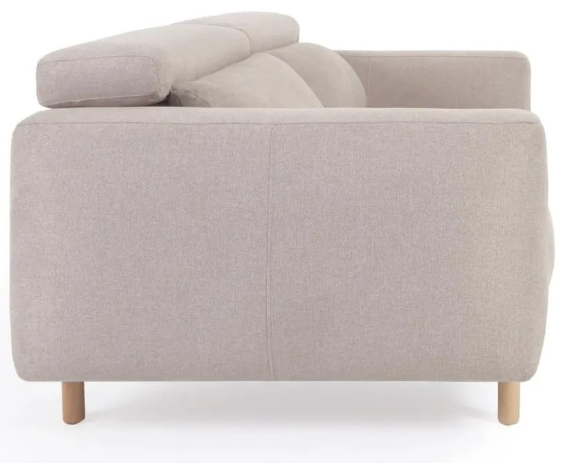 Bézs kanapé 215 cm Singa - Kave Home