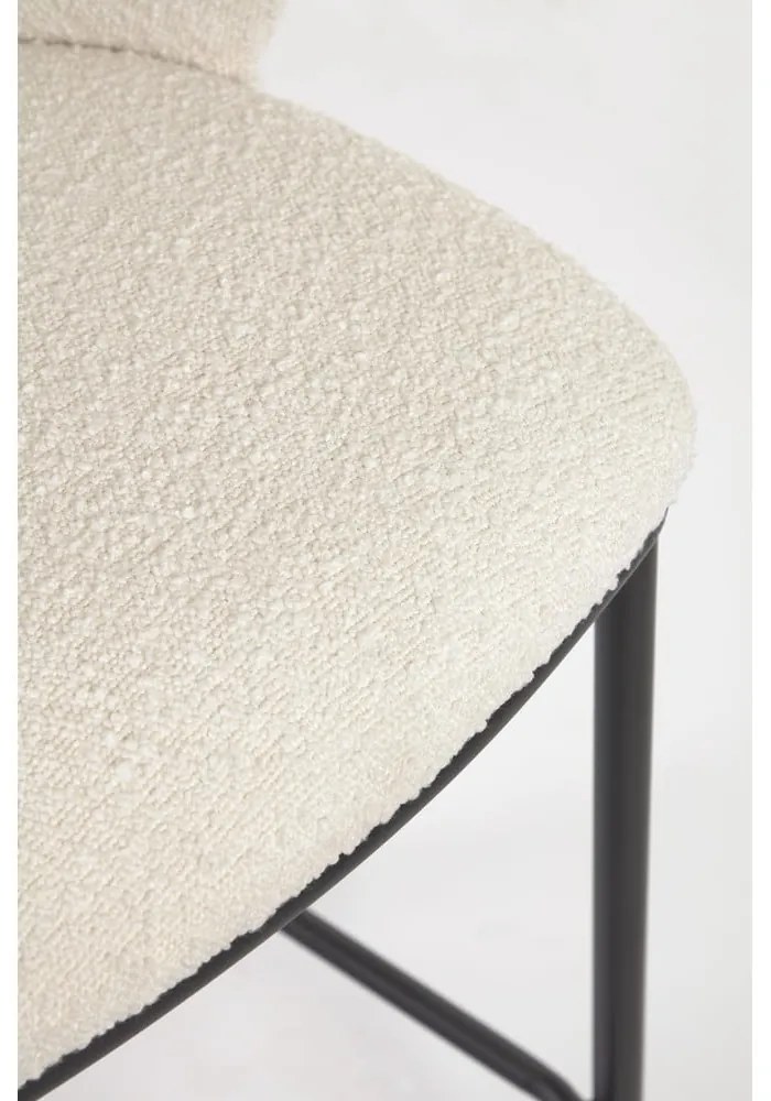 Fehér bárszék (ülésmagasság 65 cm) Ciselia – Kave Home