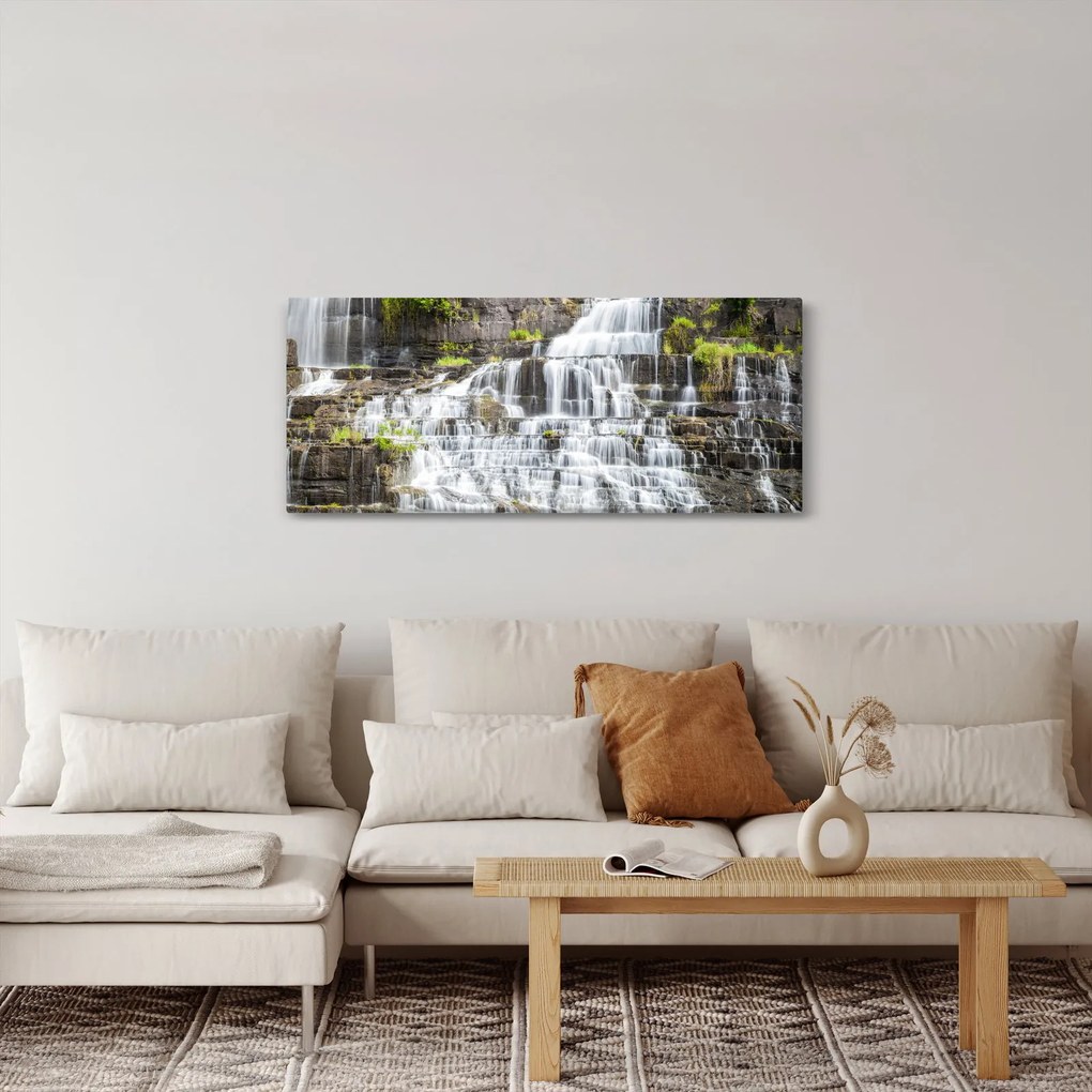 Kép - Vízesés (120x50 cm)