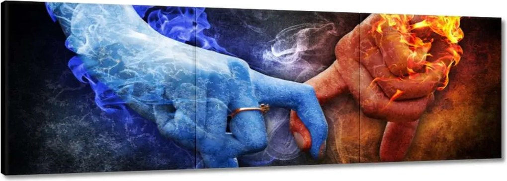 Festmények 120x40 Nehéz szerelem