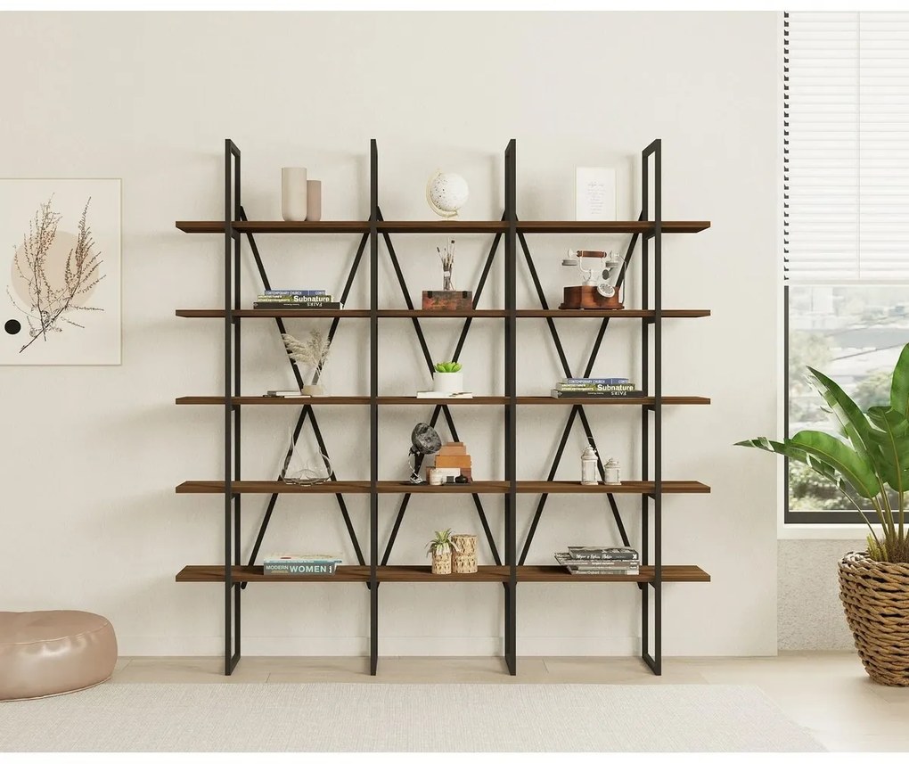 Beylerbeyi Walnut könyvespolc