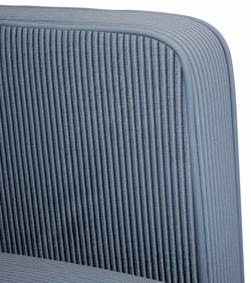 kék kordbársony szövet kanapészék karfás szék 54 cm