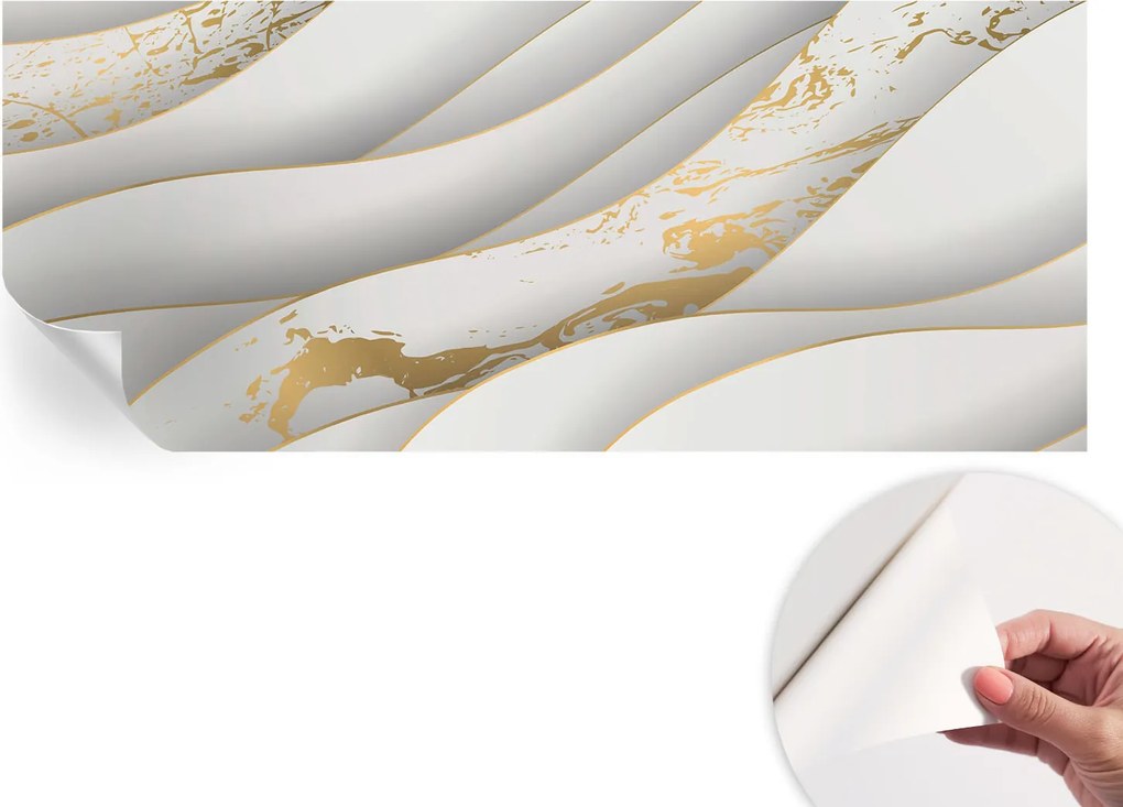 Fali fotótapéta előszoba konyhába Dinamikus minták 250x104 cm