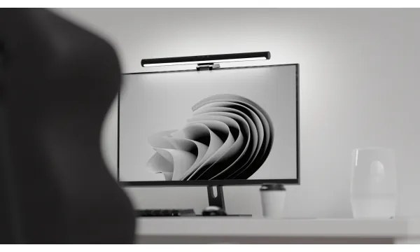 LED Dimmelhető monitorvilágítás LEVANO LED/5W/5V 3000-6000K fekete