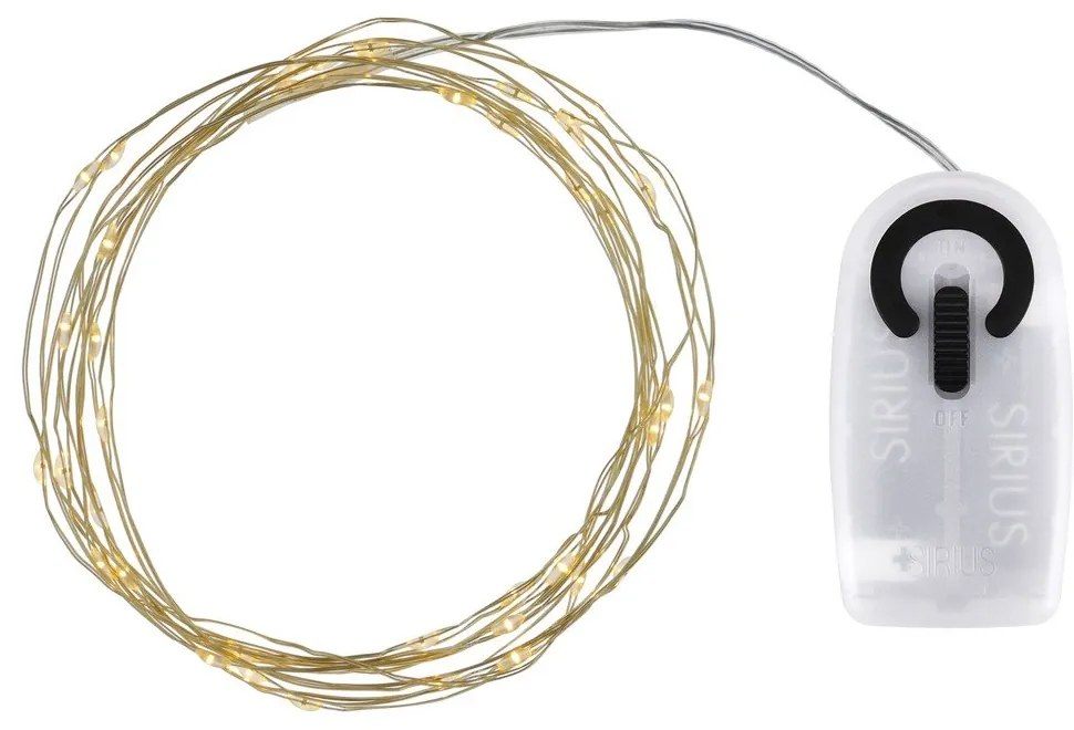 Fényfüzér, izzók száma 40 db, hosszúság 390 cm Knirke – Sirius