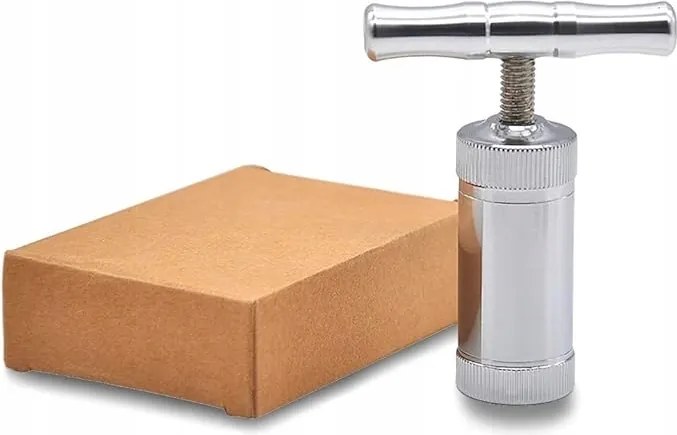 Pollen- És Fűszerprés rozsdamentes acél T-Press Ltq Vapor Ezüst