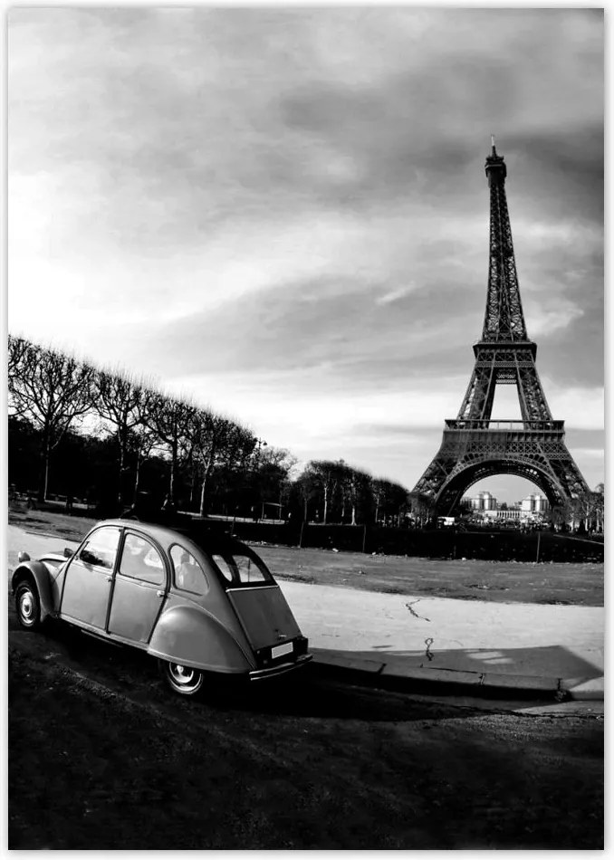 Poszterek A5 Pion Fekete-fehér fotó