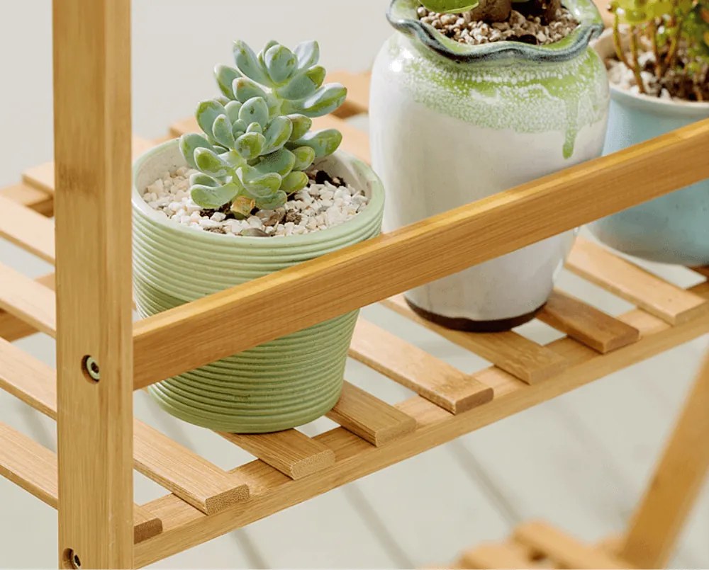 Összecsukható állvány, bambusz, NEPEL TYP 2 + ajándék