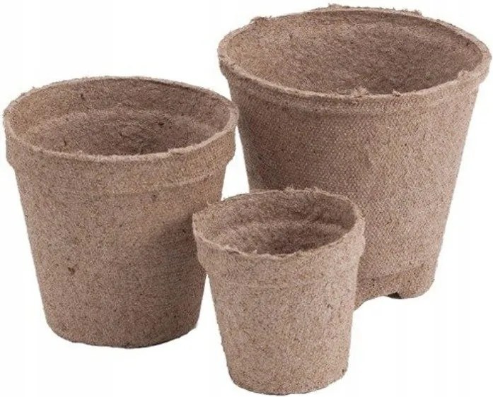 Tőzeg kaspó Jiffy kerek 10x9cm 10db