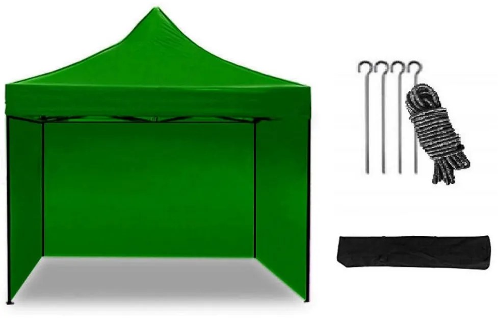 Ollósátor 2,5x2,5 m zöld All-in-One