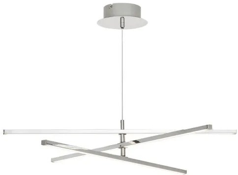 RÁBALUX 2480 MEREDITH Modern Led Függesztett Lámpa Króm IP20