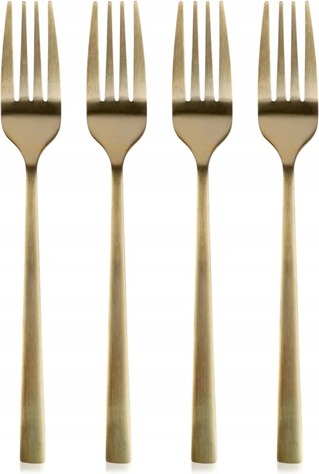 4x Arany desszert villák desszert sütemények kis villák villa szett