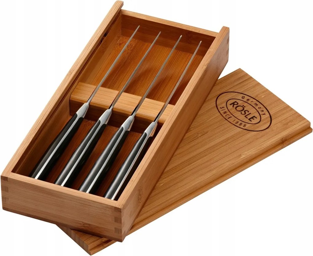 4 db-os Bbq steak kés készlet Roesle