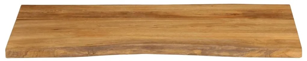 tömör mangófa természetes élű asztallap 100 x 60 x 2,5 cm