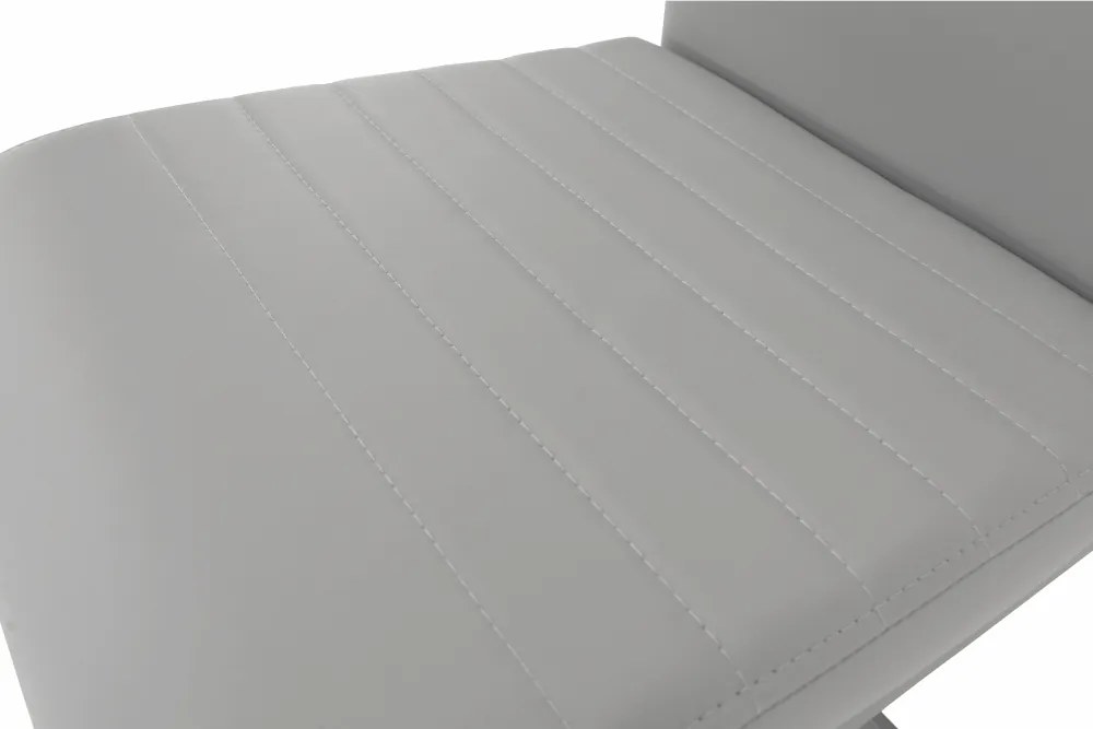 Étkező szék, világosszürke/szürke, NOBATA