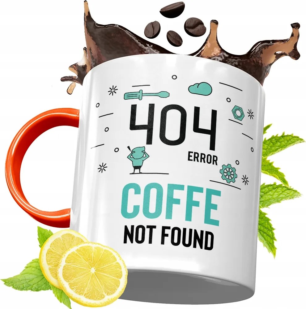 Narancssárga Bögre Informatikus Fejlesztőknek, fényképes nyomtatással