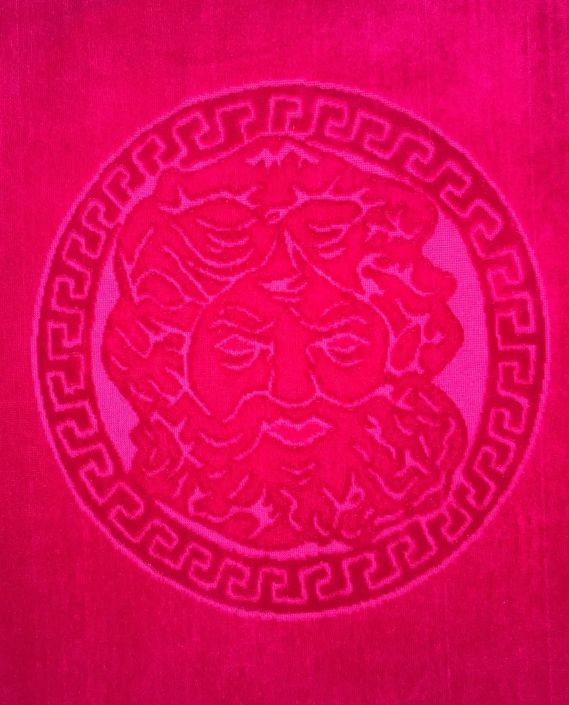 Poseidon magenta strandtörölköző